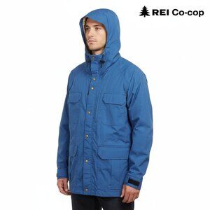 Vintage‎ REI Royal Blue Expedition Jacket - Rare